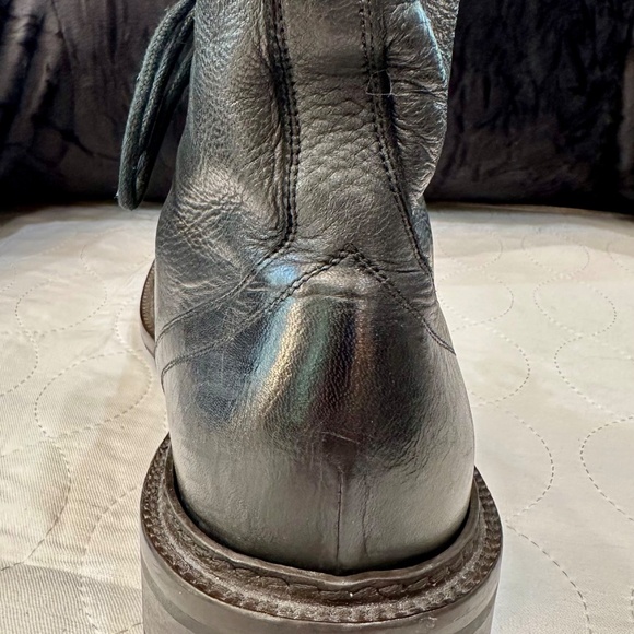 Black lace up boots size 9 - Picture 8 of 16